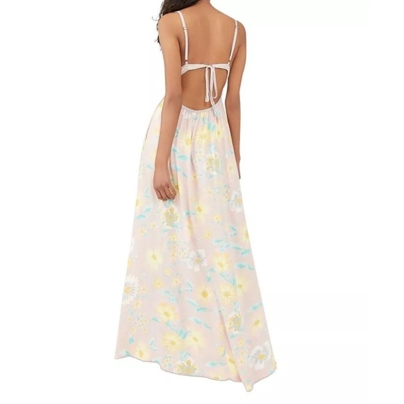 FREE PEOPLE Wisteria Maxi Dress in Light Combo - Picture 4 of 14